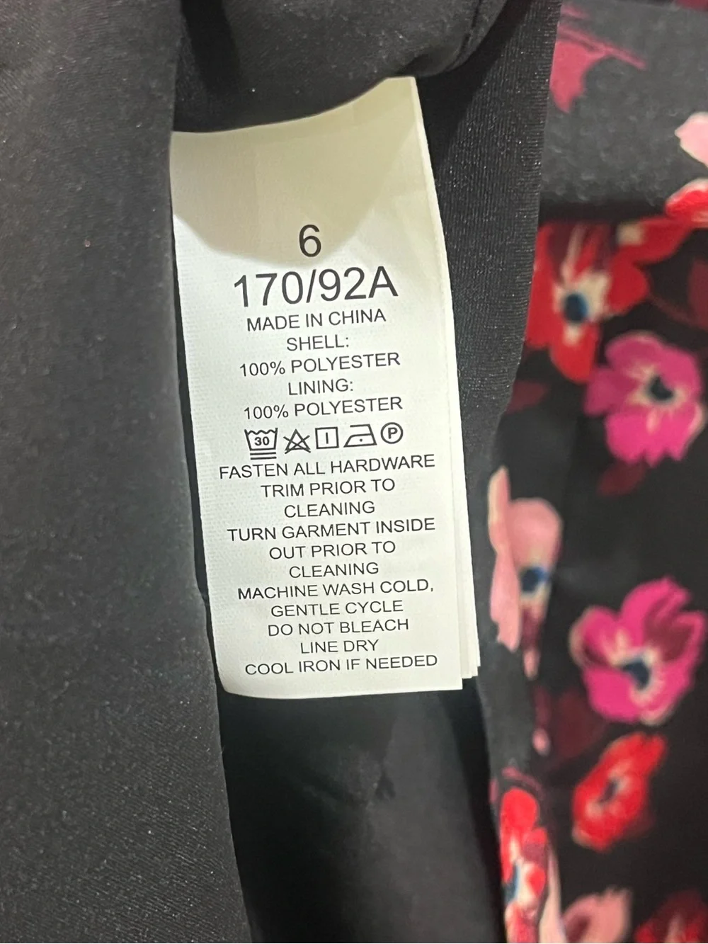 Kate Spade New York Fall Poppies Floral Matinee Belted Dress size 6 NWOT